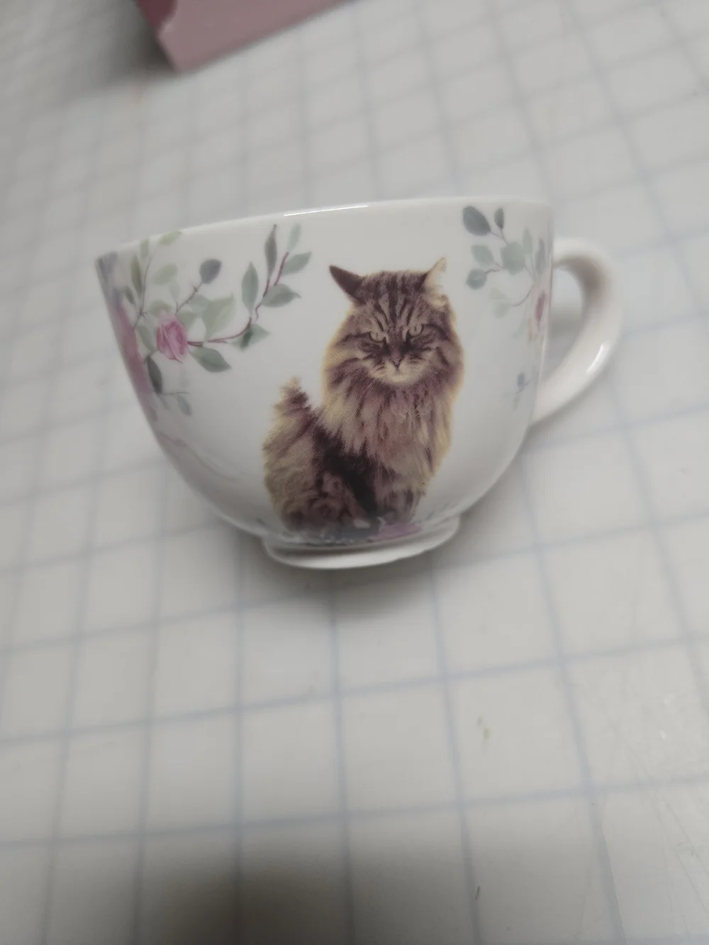Delores Umbridge Cat Cup and Saucer Set